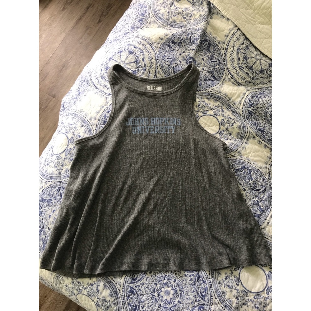 Johns Hopkins gray tank top